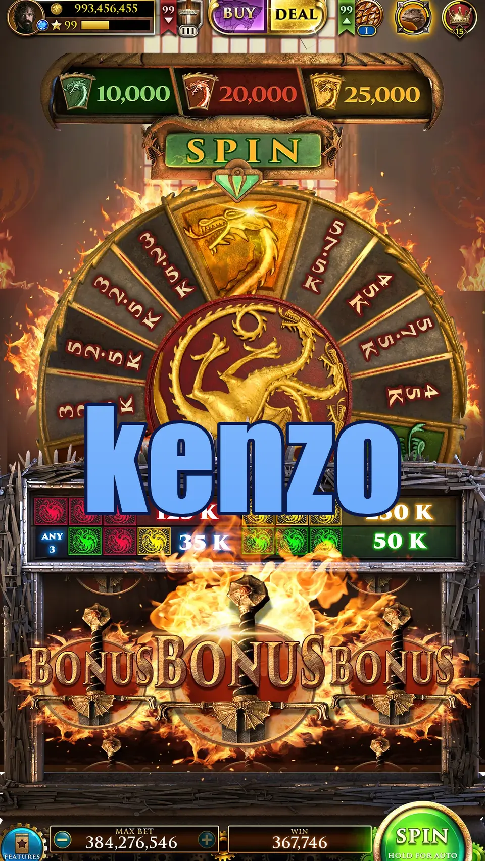 kenzo Tangkapan Layar - APK Resmi
